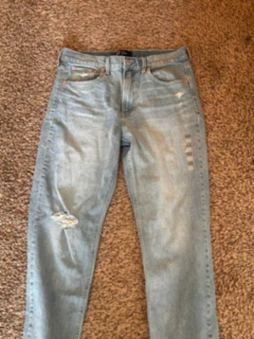 GAP Sky High Straight Jeans size 12/31 R Light denim